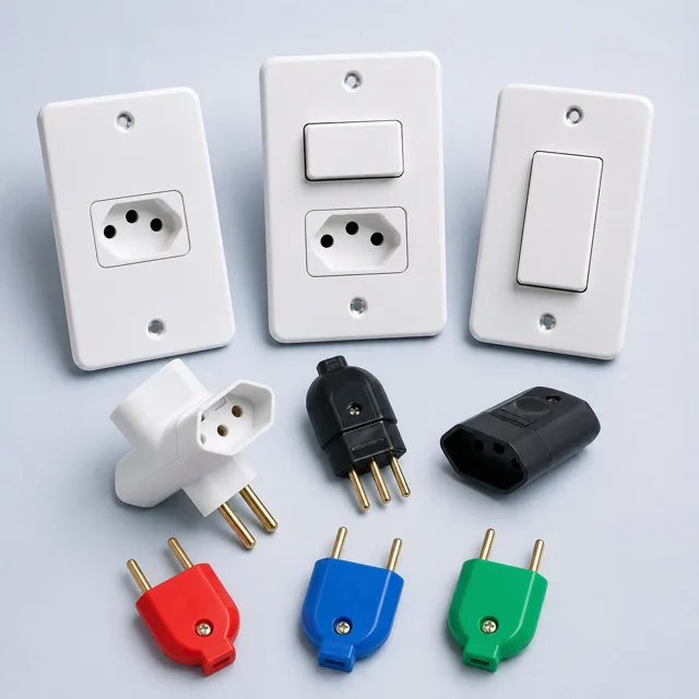 Tomadas, Interruptores e Plugues